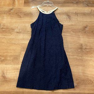 Lilly Pulitzer Navy Blue Sleeveless Dress 4